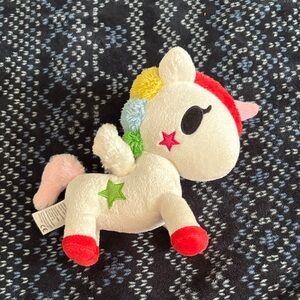 Tokidoki Neon Star Unicorn Stuffed Animal Plush